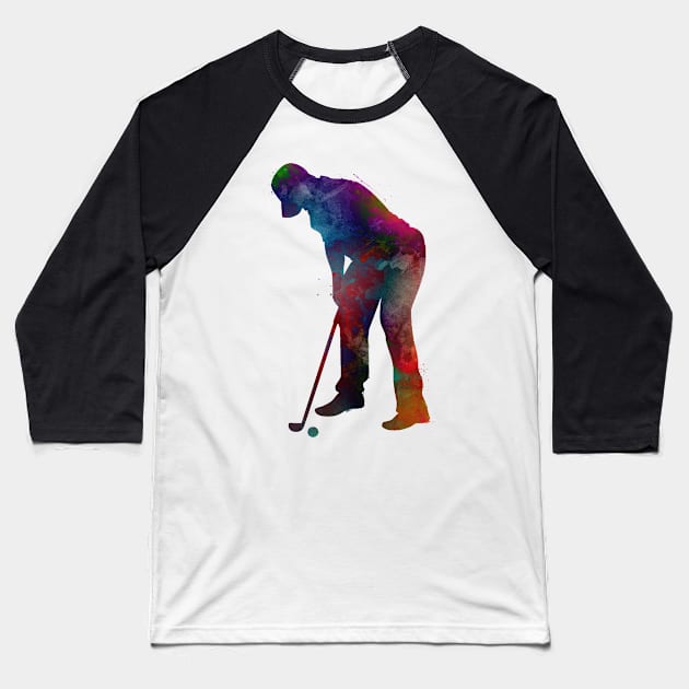 Golf player sport #golf #sport Baseball T-Shirt by JBJart